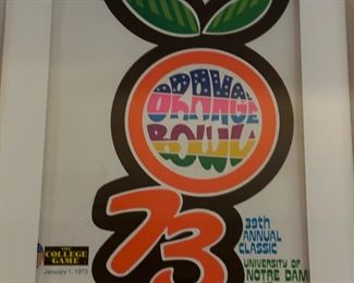 January 1973 Orange Bowl (NU vs Notre Dame) Program
