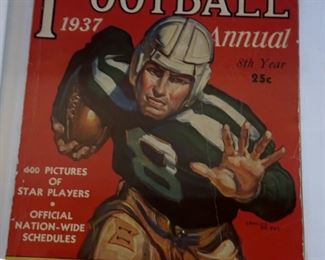 1937 Illustrated Football Annual Magazine