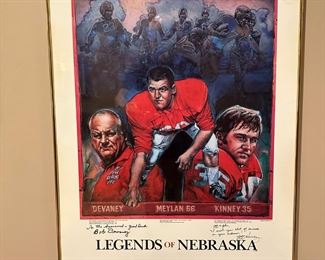 BOB DEVANEY and JEFF KINNEY Signed Poster