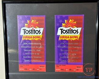1996 Fiesta Bowl Championship Game Tickets