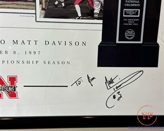 "The Catch" Signed Poster (Scott Frost and Matt Davison)