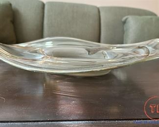 Signed ION TAMAIAN Romania Art Glass Vase