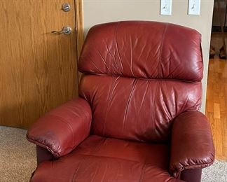 Leather Armchair Recliner