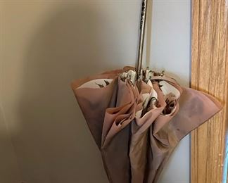 Vintage Italian Brass Handled Umbrella