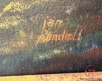 Oil on Board "Jenny & Me" by IAN RANDELL