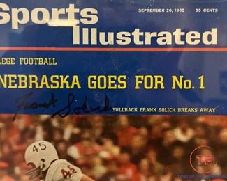 Sept 1965 Sports Illustrated Signed by FRANK SOLICH