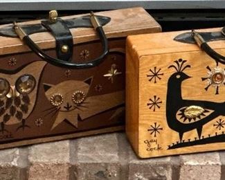 Vintage Box Bag Purses