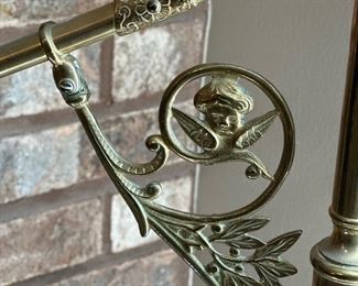 Antique Gothic Religious Folding Candelabra