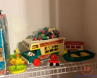 Vintage FISHER PRICE People Toys