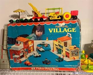 Vintage FISHER PRICE People Toys