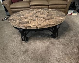 marble coffee table