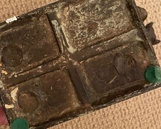 Vintage Cast Metal Horse. Measures 13" W x 10" H. Photo 2 of 2.