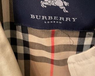 Vintage Mid-Length Burberry London Size 6 Classic Trench Coat. Photo 2 of 2. 