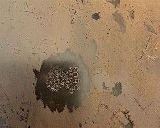 Small Wilcox Silverplate Repousse Jewelry Box. Photo 2 of 2. 