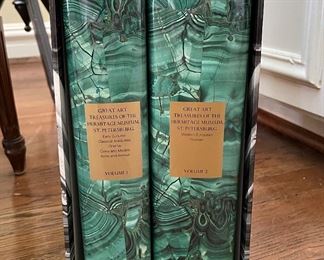 "Great Art Treasures of the Hermitage Museum," Volume 1 & 2 Boxed Set. 