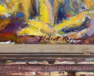 Hubert Ropp, Portrait of a Lady, oil on canvas. Signed by Artist. Measures 28" x 33" unframed; 35" x 41" with Frame. Photo 2 of 2. 