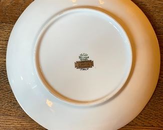 Richard Ginori "Italian Fruits" Bowl with Gold Trim. Measures 7.5" D. Photo 2 of 2. 