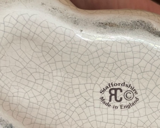 Pair of Staffordshire Dogs. Photo 2 of 2. 