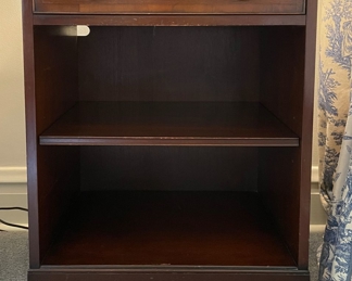 Pair of Vintage Kittinger Single-Drawer Side Tables. Each Measures 20" x 15" x 28.5" H. Photo 1 of 2. 