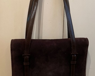 Suede Prada Purse. 