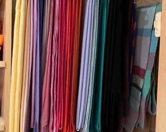 Cashmere Scarves. 