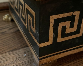 Decorative Metal Tole Urn - 2 Available. Photo 4 of 4. 