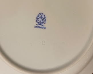 Herend Rothschild Bird China. Set of 8  Dinner & 7 Salad Plates. Photo 3 of 3. 