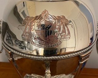 Silver Plate Samovar / Hot Water Dispenser. Photo 2 of 4. 