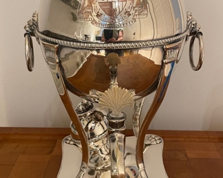 Silver Plate Samovar / Hot Water Dispenser. Photo 1 of 4. 