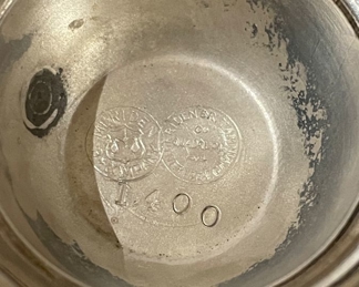 Silver Plate Footed Compote. Photo 1 of 2. 