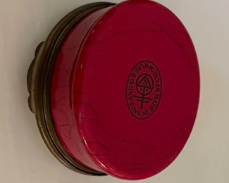 Horse & Hound Pill Box. Photo 2 of 2. 