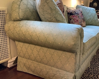 Calico Corners Down-Filled Three Seat Sofa.  Measures 88" W x 36" D. Photo 2 of 5.