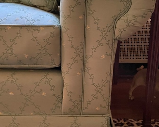 Calico Corners Down-Filled Three Seat Sofa.  Measures 88" W x 36" D. Photo 3 of 5.