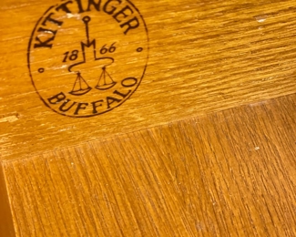 Pair of Vintage Kittinger Single-Drawer Side Tables. Each Measures 20" x 15" x 28.5" H. Photo 2 of 2. 