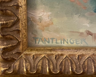 Susan Tantlinger, Untitled Oil on Canvas. Measures 17.5" X 20.5". Photo 2 of 2. 