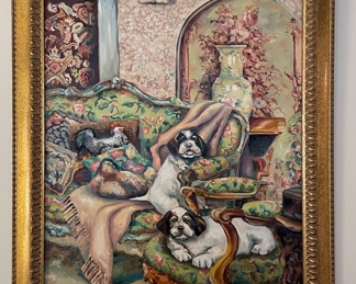 Susan Tantlinger, Untitled Oil on Canvas. Measures 17.5" X 20.5". Photo 1 of 2. 