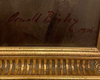 Portrait of a Lady. Oil on Canvas, Signed By Artist. Measures 27" x 37" unframed. Photo 2 of 2.  