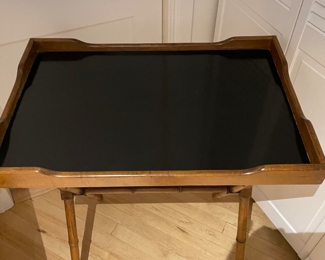 Faux Bamboo Tray Table Server / Bar. Photo 3 of 3. 