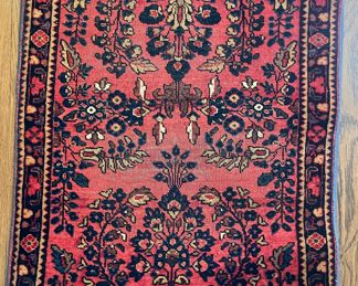 Small Persian Rug. Measures 3' 10" x 2' 5."