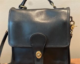VTG COACH LEATHER BAG