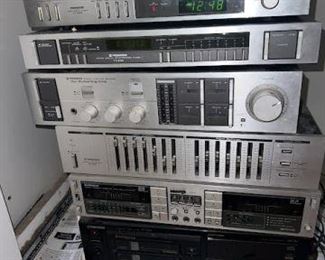 Vintage stereo system 