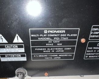 Vintage stereo system 