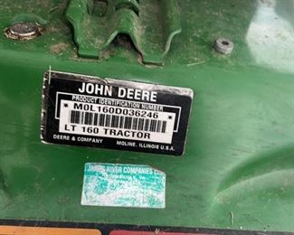 John Deere tractor 