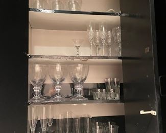Assorted glasses