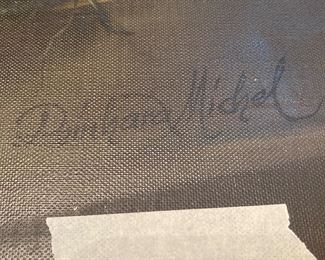 Signature on painting