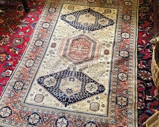 Fine oriental rug, needs cleaning.