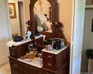 Victorian vanity, needs love.
