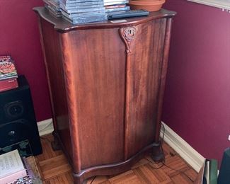 Art Nouveau music cabinet