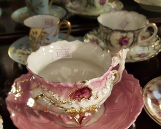 Tea cup collection