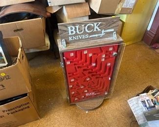BUCK KNIFE DISPLAY
